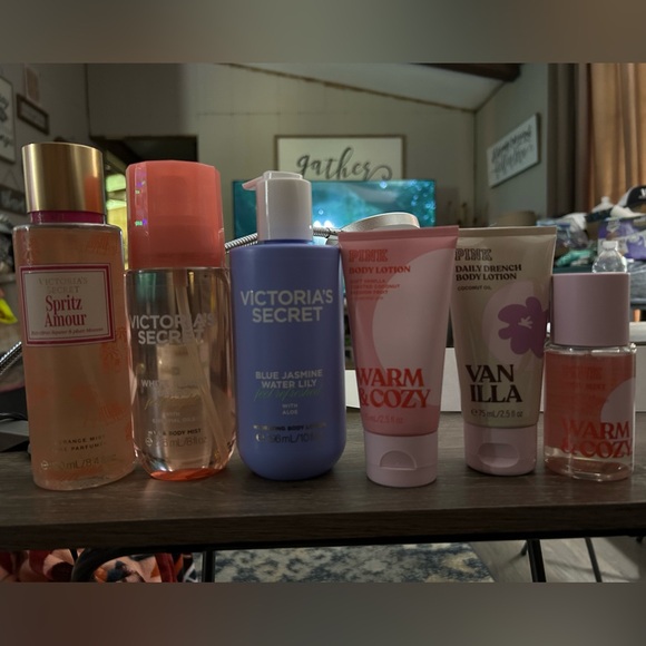 NWT/SEALED - Victoria's Secret/PINK Bundle - 3 body mist sprays & 3 body lotions - Picture 2 of 5